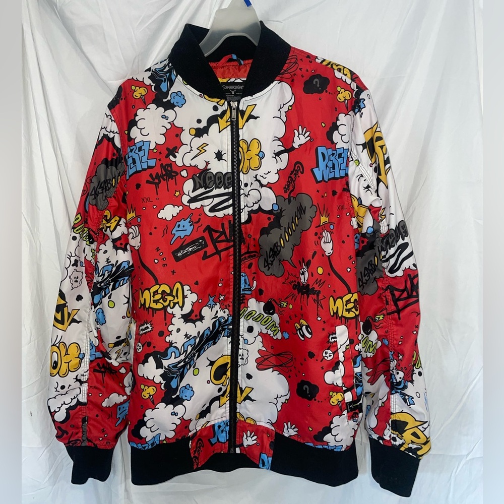Adult Screenshot jacket, multicolor full zip Hop Hop urban L